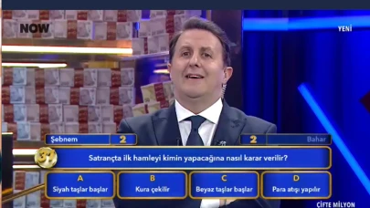 Satranç sorusu ile heyecan dorukta! Çifte Milyon'da hangi hamle öne çıktı?