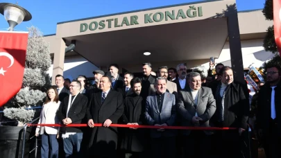Mumcu:Dostlar Konağı'nın açılışında Ankara'nın kültürel mirasına dikkat çekti