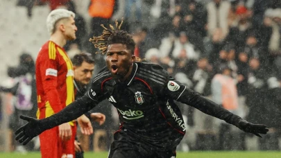 Beşiktaş, El Bilal Touré'nin uzatma dakikasındaki golüyle Kayserispor'u 1-0 mağlup etti
