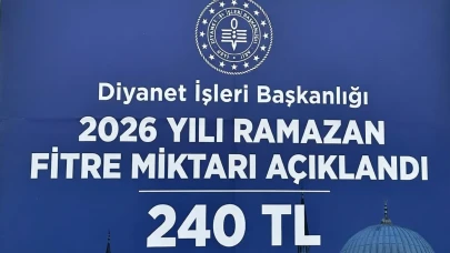 Diyanet'ten 2026 Ramazan fitresi: Miktar 240 TL olarak belirlendi