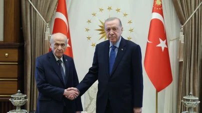 Erdoğan ve Bahçeli Beştepe'de buluştu