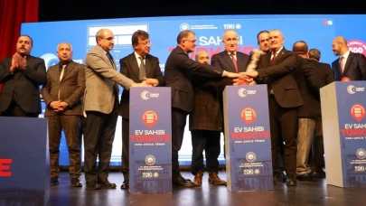 Van'da 6 bin 803 konutun hak sahipleri kura ile belirlendi