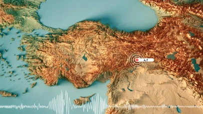 Elazığ'da 4,7 büyüklüğünde deprem