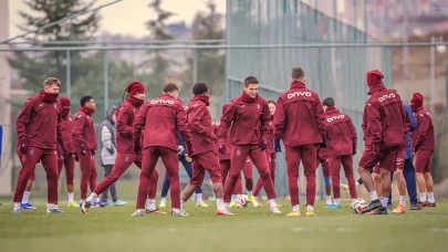 Trabzonspor Kasımpaşa maçı hazırlıklarına hız kesmeden devam ediyor