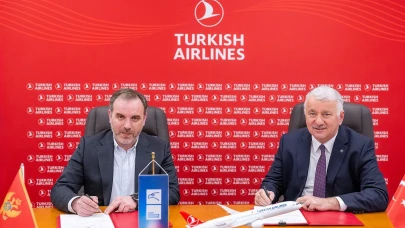 Türk Hava Yolları ve Air Montenegro kod paylaşımı anlaşması imzalandı