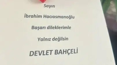 Devlet Bahçeli'den TFF Başkanı Hacıosmanoğlu'na destek