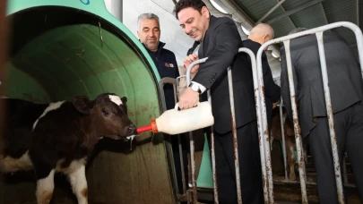Kaymakam Şahin, Türkiye’nin en büyük besi çiftliğini ziyaret etti! Bölge ekonomisine etkisi ne olacak?