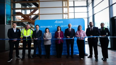 AJet, İstanbul'dan Rotterdam'a uçuş hizmetine başladı