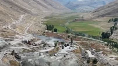 Iğdır'daki Ünlendi Barajı'nda su tutuldu