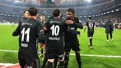 Beşiktaş, Tümosan Konyaspor'u 2-1 mağlup ederek 3 puanı cepte buldu