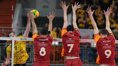 Galatasaray HDI Sigorta, CEV Şampiyonlar Ligi'nde Bogdanka LUK Lublin'e 3-0 mağlup oldu