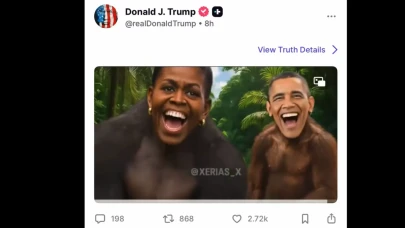 Trump'ın paylaştığı tartışmalı video, ABD'de siyasi kutuplaşmayı derinleştiriyor