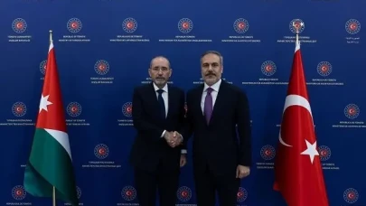 Hakan Fidan ve Ayman Safadi, Filistin'deki kritik gelişmeleri masaya yatırdı
