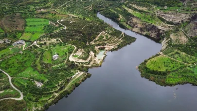 El-Haffa Barajı yıllar sonra doldu, bölgede taşkın başladı! Su ve gıda güvenliği artacak