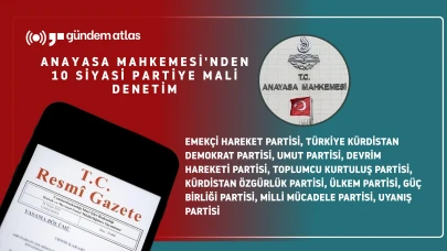 Anayasa Mahkemesi'nden 10 siyasi partiye mali denetim: Ceza alan partiler hangileri?