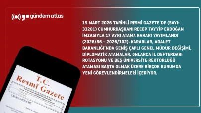 Cumhurbaşkanı Erdoğan'dan geniş çaplı atamalar