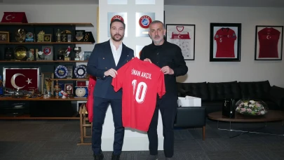 Sinan Akçıl, TFF Başkanı Hacıosmanoğlu'nu Riva'da ziyaret etti