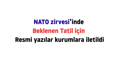 Ankara'da NATO Zirvesi