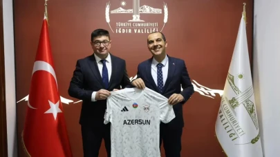 Azerbaycan Başkonsolosu Zamin Aliyev’den Iğdır’a ziyaret