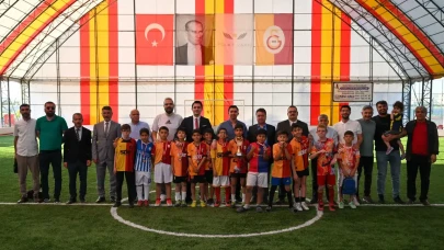 Galatasaray Adnan Polat Spor ve Eğitim Merkezi’nden Nusaybinli Gençlere Destek