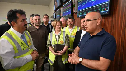 Giresun'un çöp sorunu için İstanbul'da yerinde inceleme: Vali Koç ve belediye başkanları yakma tesisinde