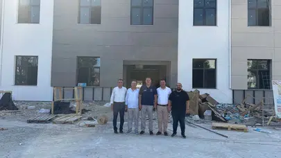 Gölhisar'da sağlık yatırımı yerinde incelendi: Ek hizmet binasında son durum masaya yatırıldı