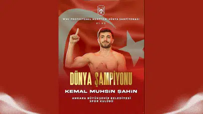 Kemal Muhsin Şahin, Ukrayna'da WMC Dünya Şampiyonu oldu