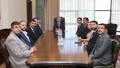 Yeni yönetim Vali Hatipoğlu'na çalışma planını anlattı: Elazığ için sorumluluk vurgusu