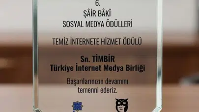 500 Yıllık Miras Dijital Dünyada: Şâir Bâkî Ödülleri'nde TİMBİR'e Anlamlı Takdir