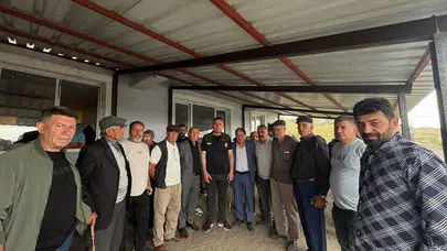 Kars'ta Tarımsal Üretim İçin Saha Mesaisi