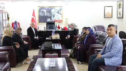 Kırıkkale'de şehit anneleri belediyede ağırlandı