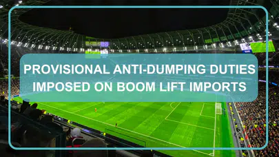İngiltere, Çin'den ithal boom liftler için anti-damping önlemi uygulamaya başladı