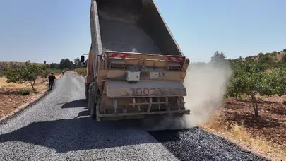 Karaköprü'de ulaşım çilesi bitti: 4 mahalleyi birbirine bağlayan yol yenilendi