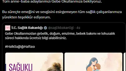 Anne adaylarının güvenli limanı: Gebe okullarında 1 milyonu aşkın başarı