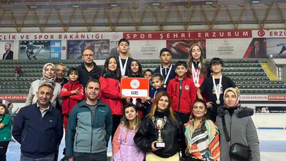 Kars'ın Gururu: Short Track'te 7 Madalya Birden