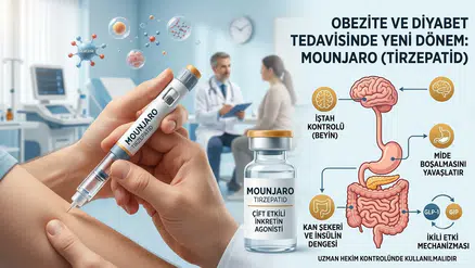 Diyabet ve Obezite Tedavisinde İkili Etki Dönemi: Mounjaro (Tirzepatid) Nedir?