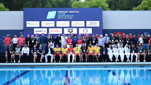 Avrupa Su Sporları Atlama Şampiyonası sona erdi