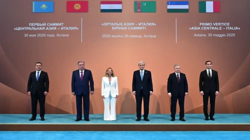 Astana'da Tarihi Buluşma: İtalya-Orta Asya Zirvesi
