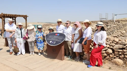 AB Büyükelçisi Ossowski'den Göbeklitepe'de Barış ve Medeniyet Mesajı