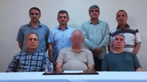 Terörist başı Öcalan'a ait videolu mesaj yayınlandı