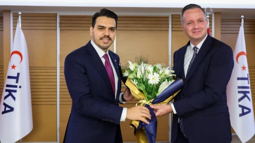 TİKA'da bayrak değişimi: Abdullah Eren, görevi Serkan Kayalar'dan devraldı