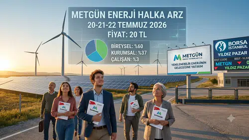 Metgün Enerji, yenilenebilir enerji yatırımlarıyla halka arz sürecine giriyor