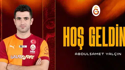 Galatasaray, Abdulsamet Yalçın ile voleybolda gücüne güç kattı!