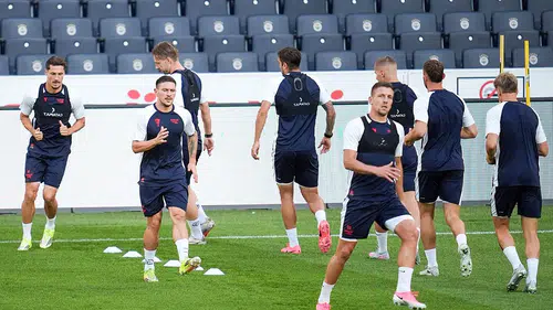 Gornik Zabrze, Fenerbahçe maçı öncesi Kadıköy'de son antrenmanını yaptı