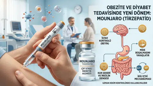 Diyabet ve Obezite Tedavisinde İkili Etki Dönemi: Mounjaro (Tirzepatid) Nedir?