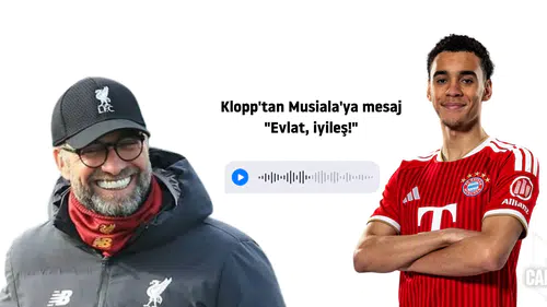 Klopp'tan Musiala'ya mesaj: "Evlat, iyileş!"