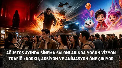 Ağustos ayında sinema salonlarında yoğun vizyon trafiği: korku, aksiyon ve animasyon öne çıkıyor