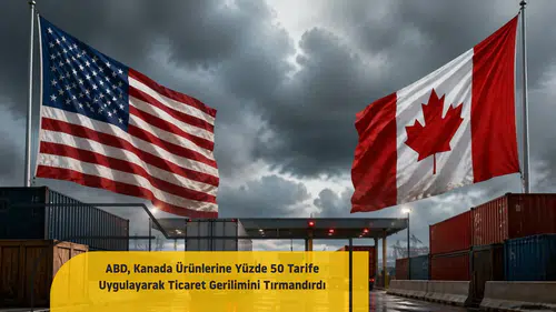 ABD, Kanada Ürünlerine Yüzde 50 Tarife Uygulayarak Ticaret Gerilimini Tırmandırdı