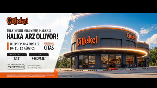 "ÇİTLEKÇİ" HALKA ARZ EDİLİYOR!
