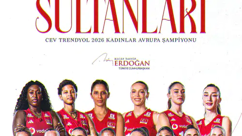 Cumhurbaşkanı Erdoğan’dan Filenin Sultanları’na şampiyonluk tebriği